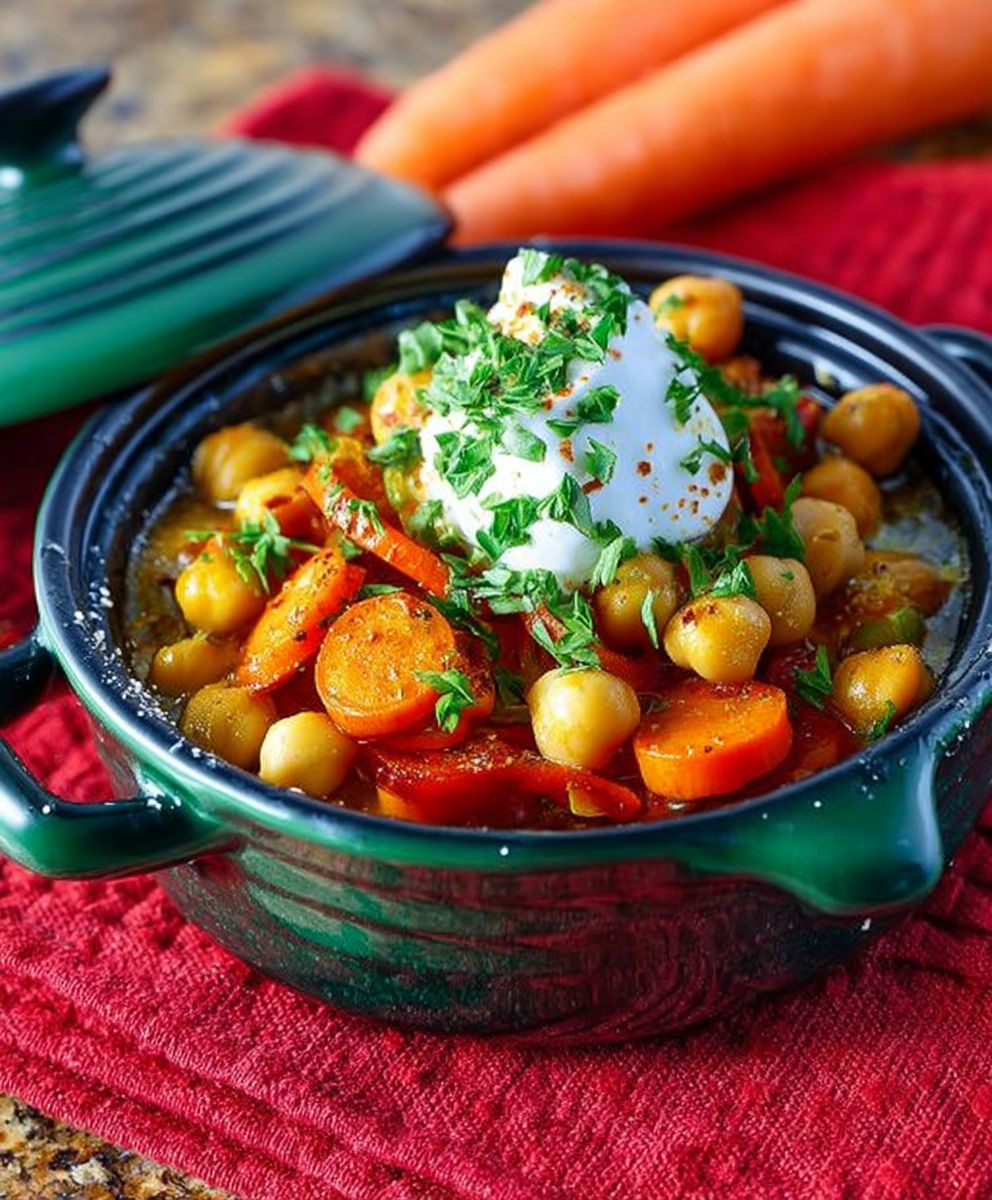 Chickpea tagine