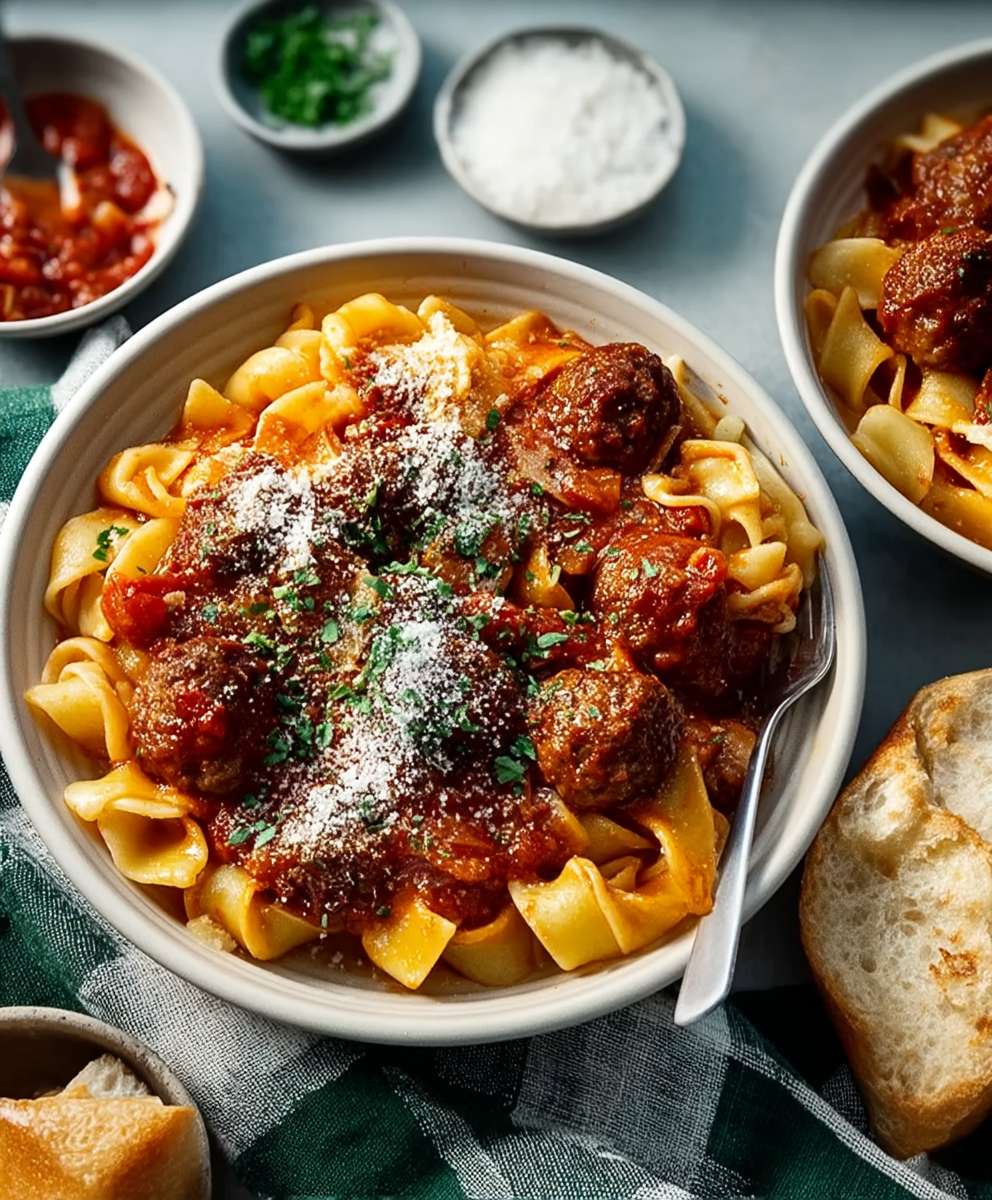 Instant Pot Pasta Meatballs