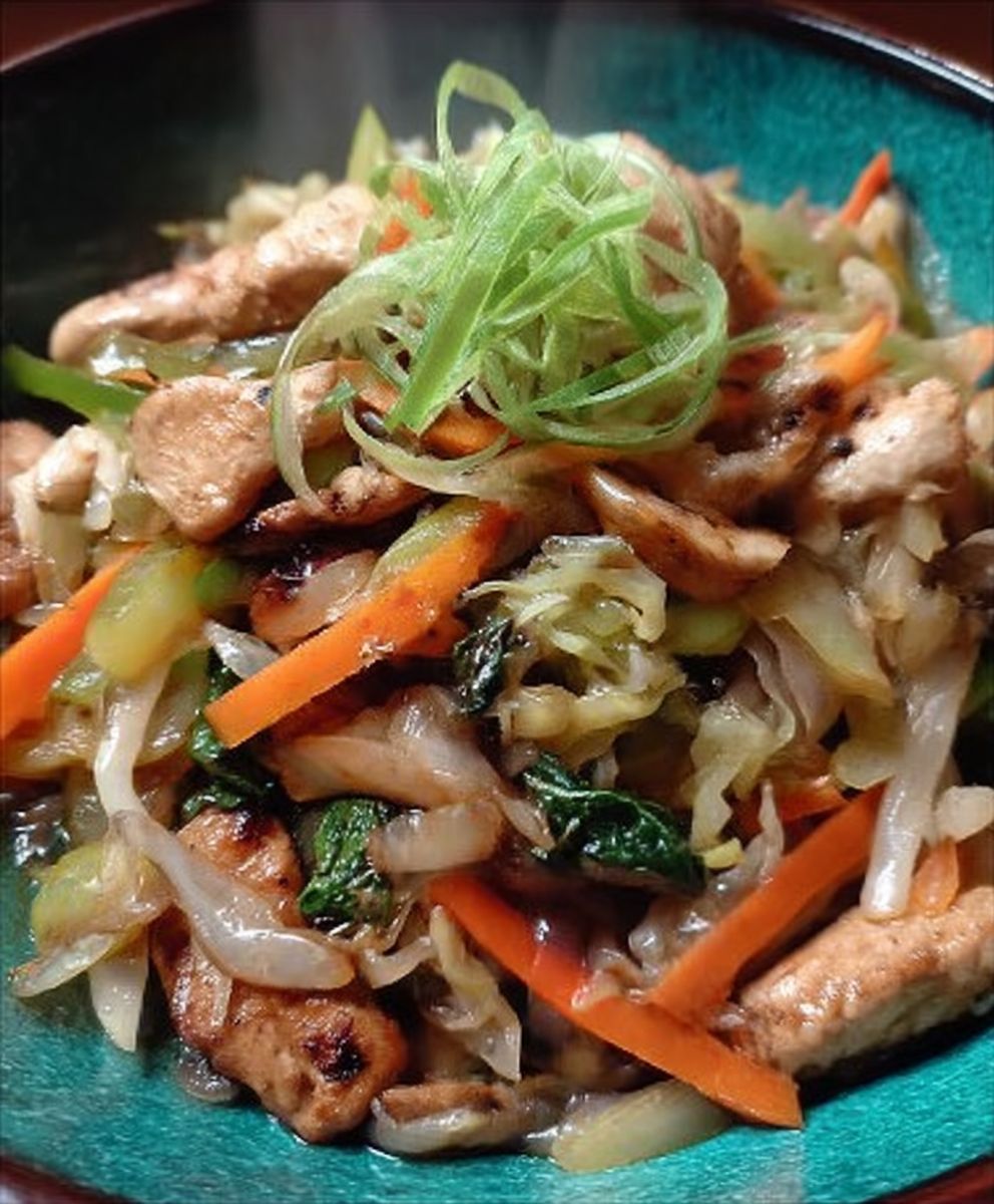 Quick Maggie Stir Fry