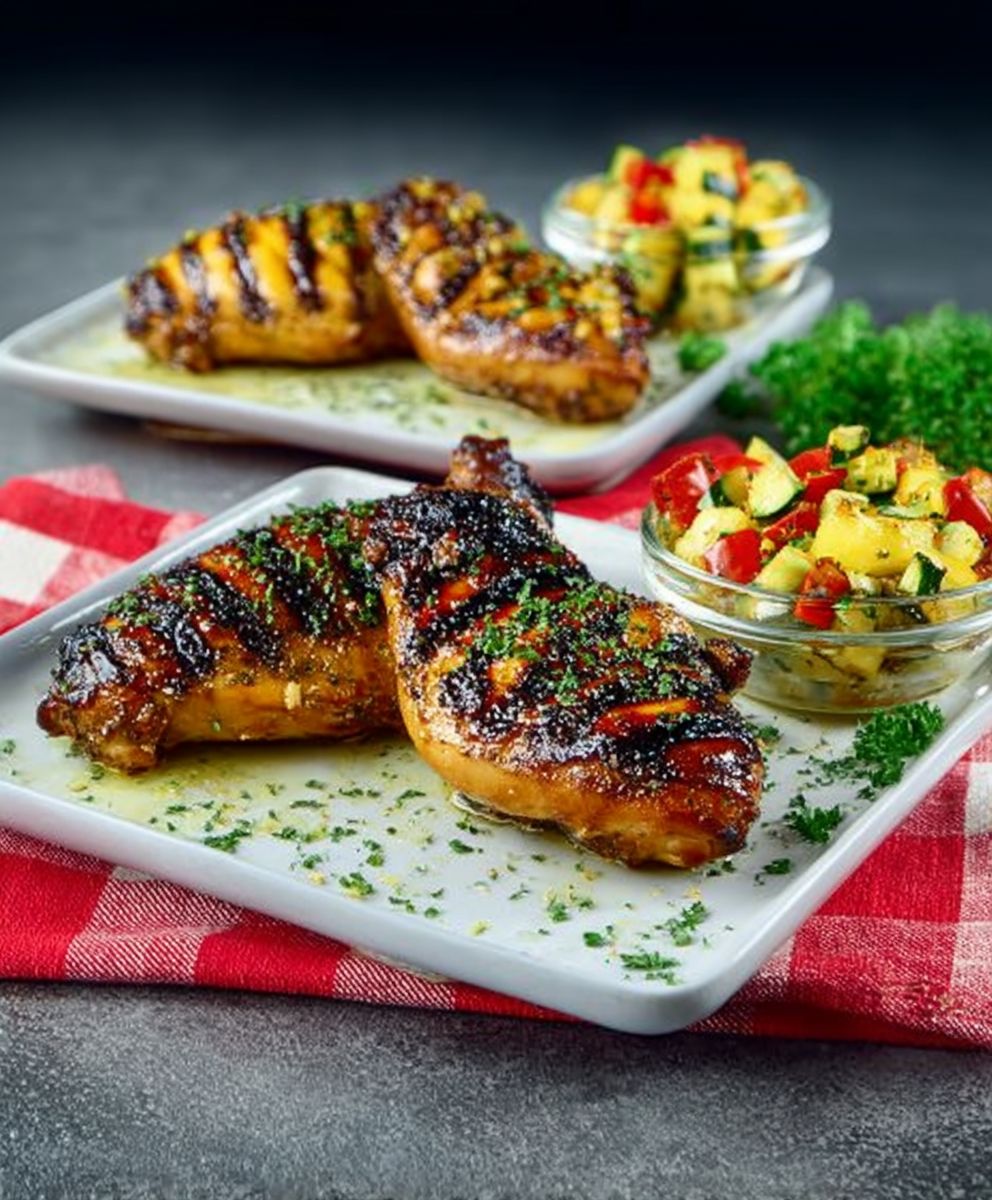 Cajun grilled chicken