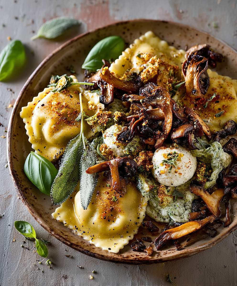 Sage Garlic Butter Ravioli