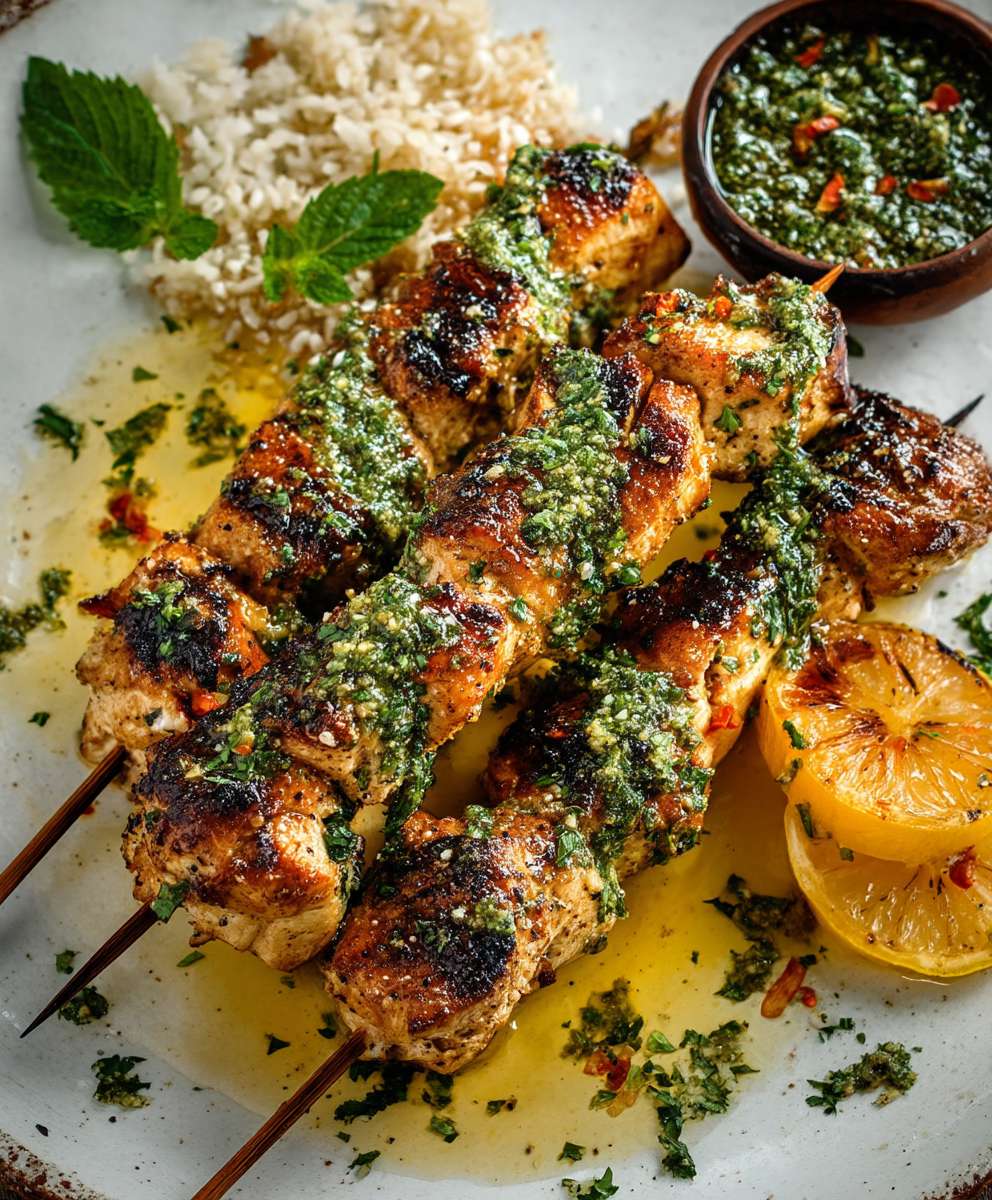 Grilled Chicken Skewers Marinade