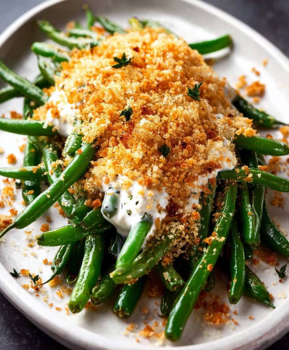 Panko Green Beans