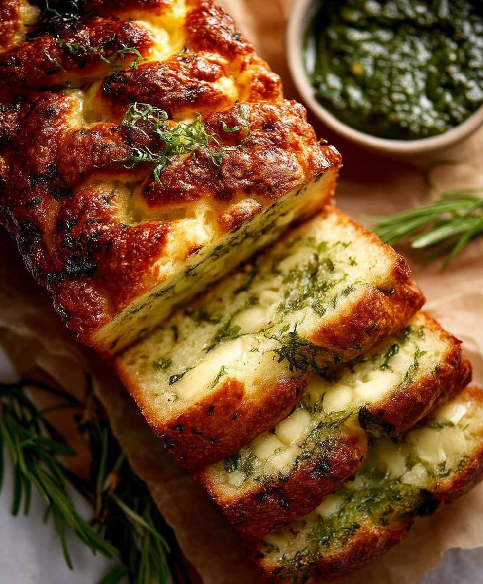 Cheese Herb Garlic Bread
