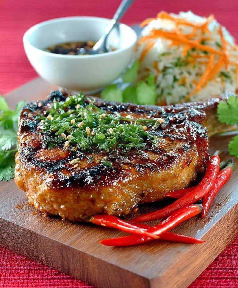 Vietnamese pork chop