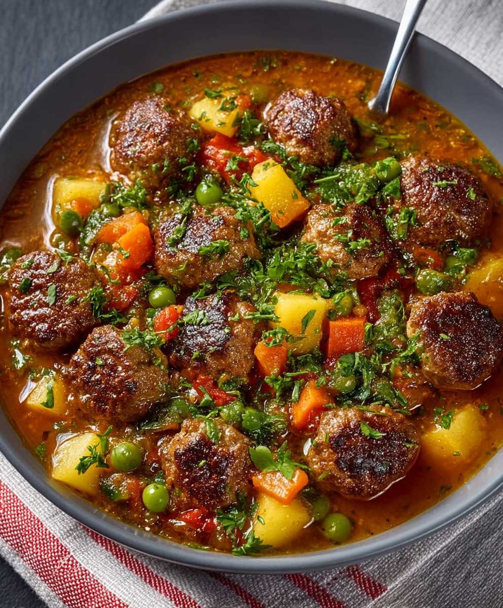 Turkish Meatball Stew
