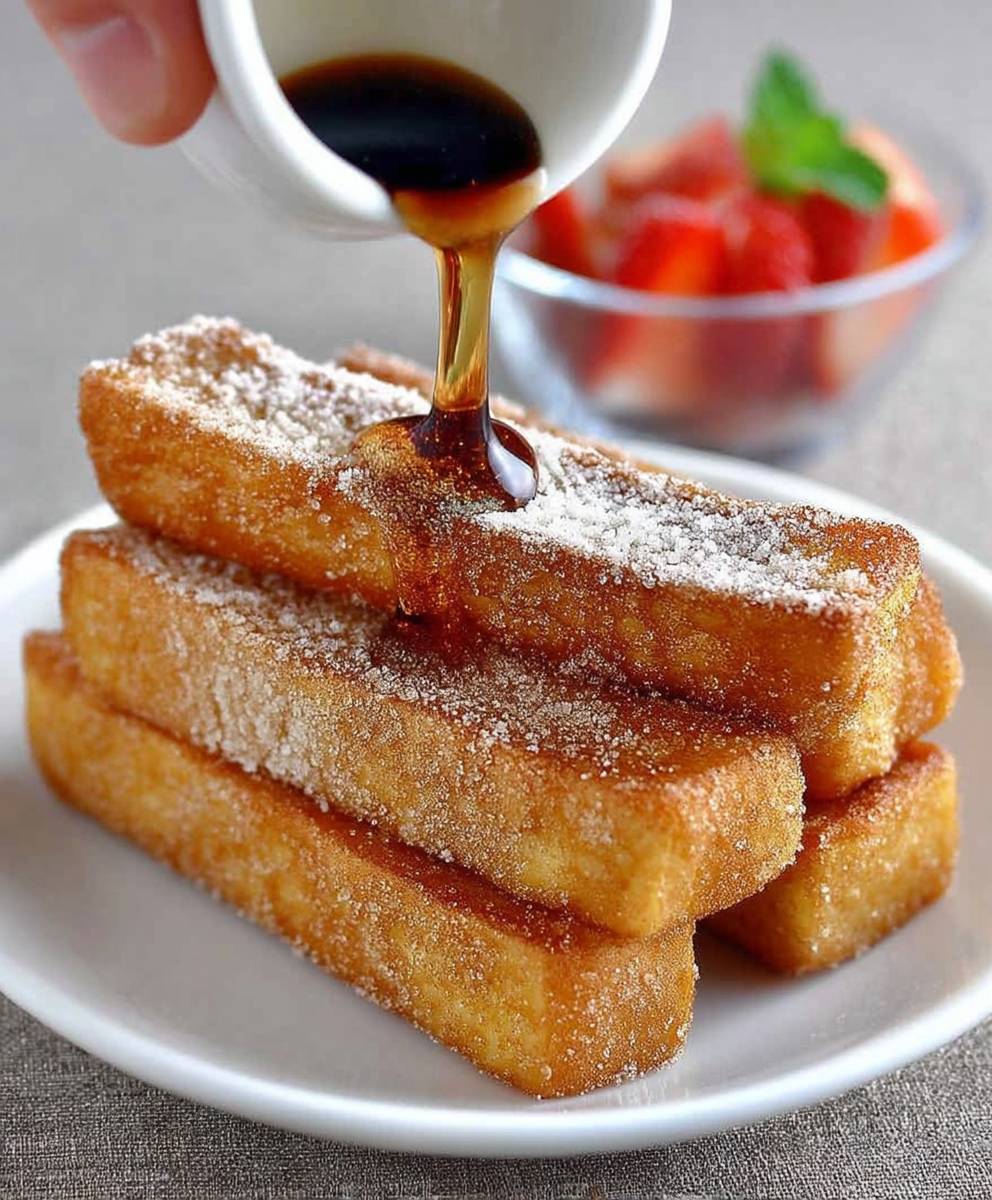 Cinnamon French Toast Sticks