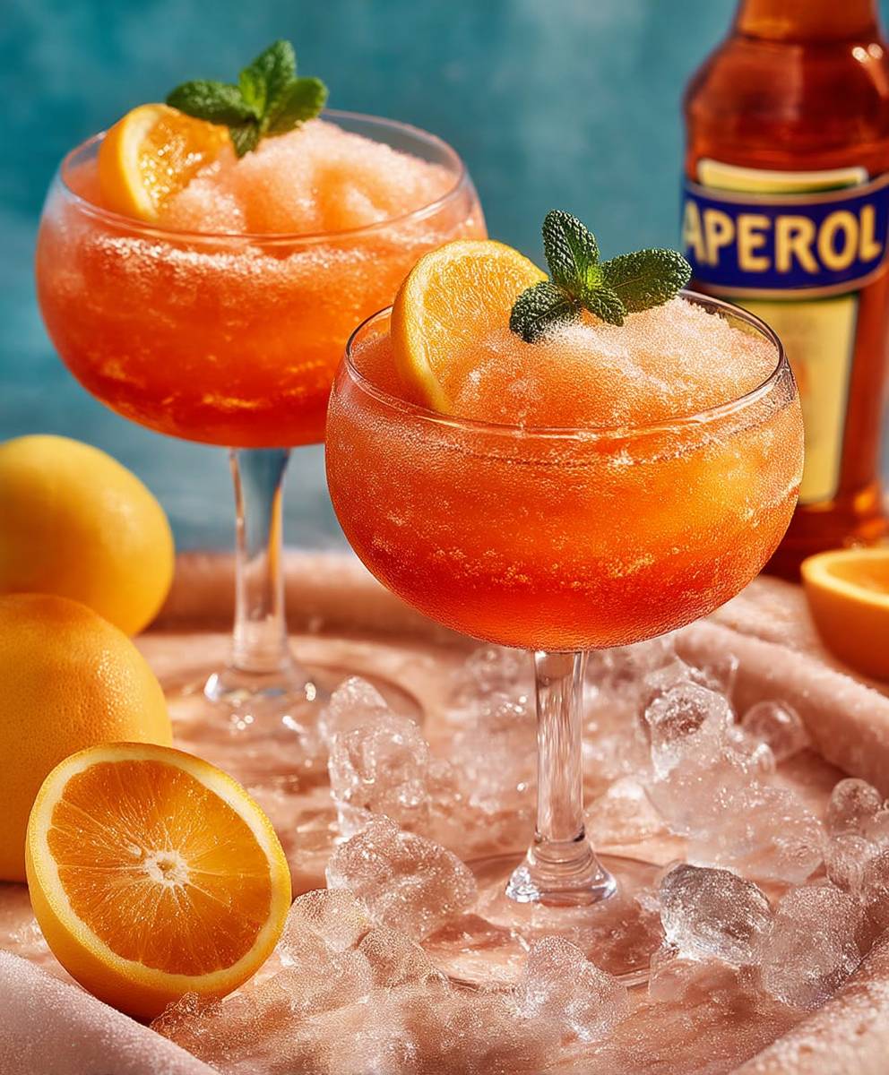 Frozen Aperol Spritz