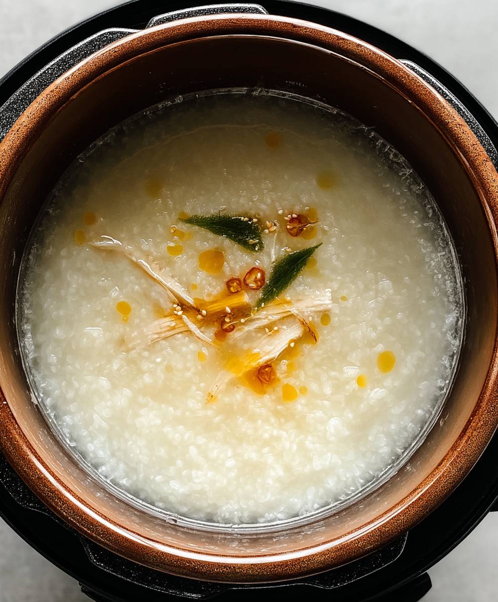 Instant Pot Chicken Congee