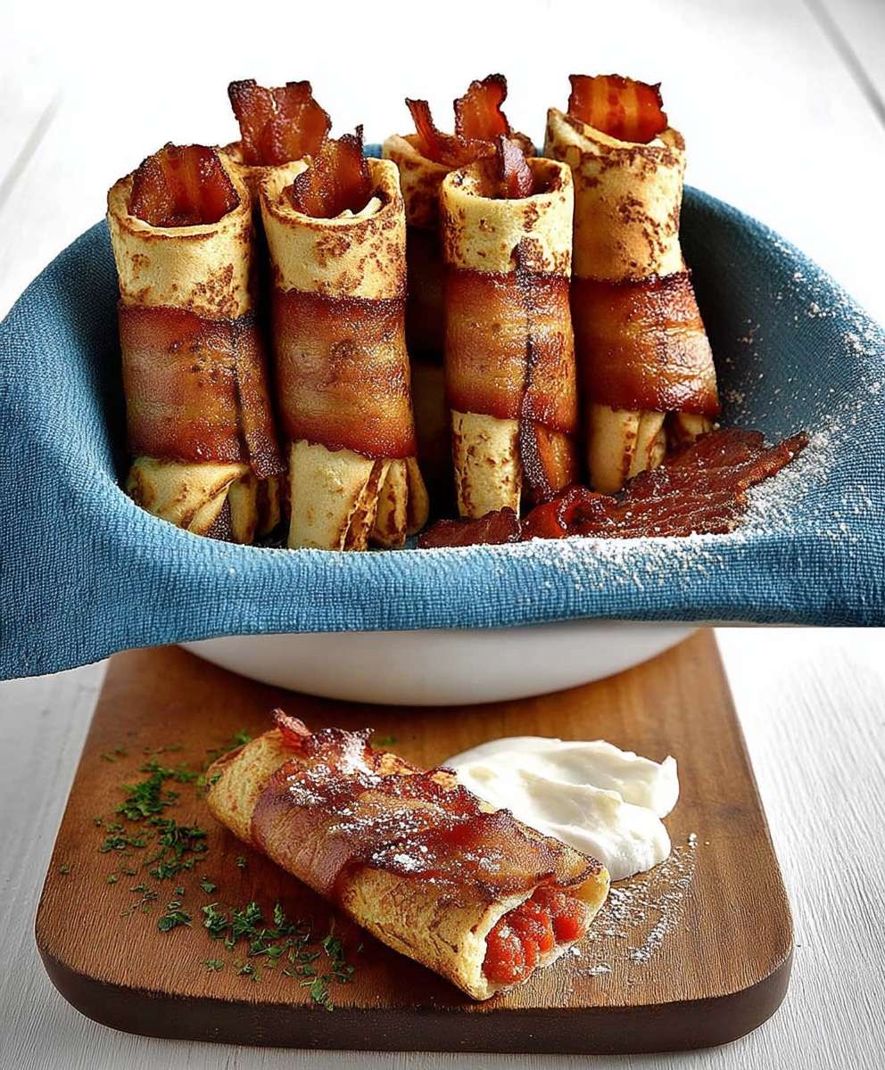Bacon French Toast Roll