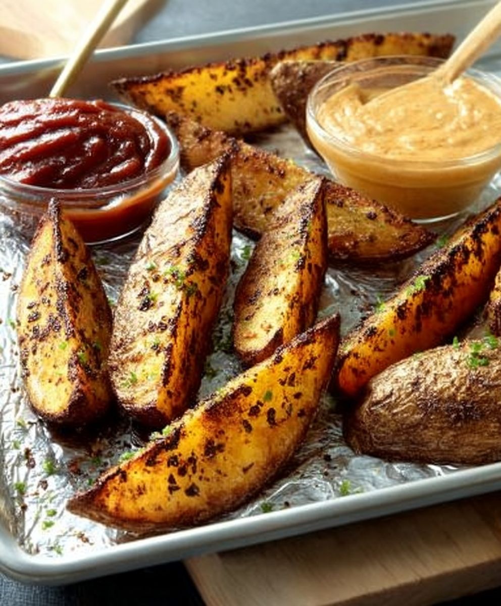 Spicy Potato Wedges