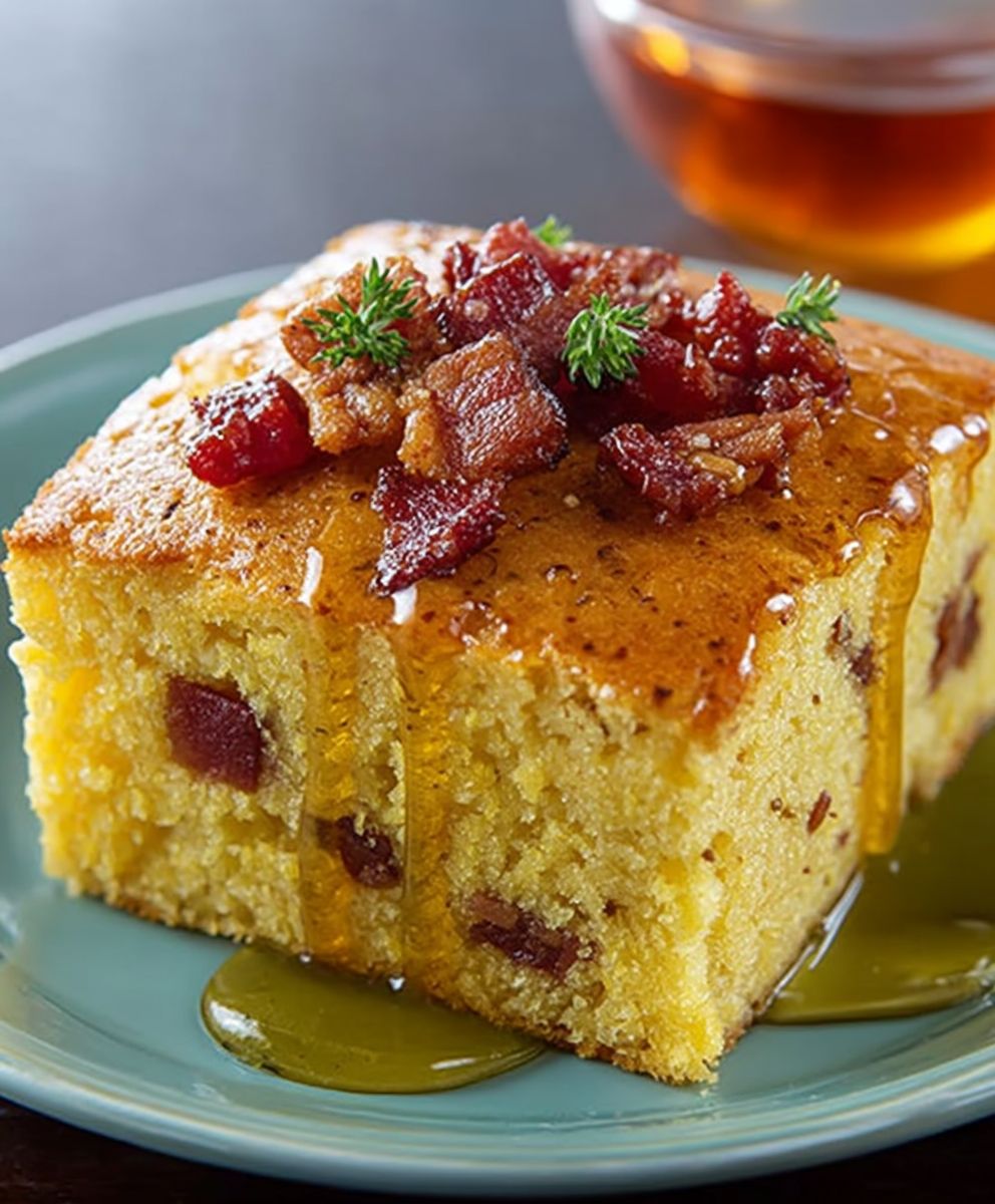 Sweet Bacon Cornbread