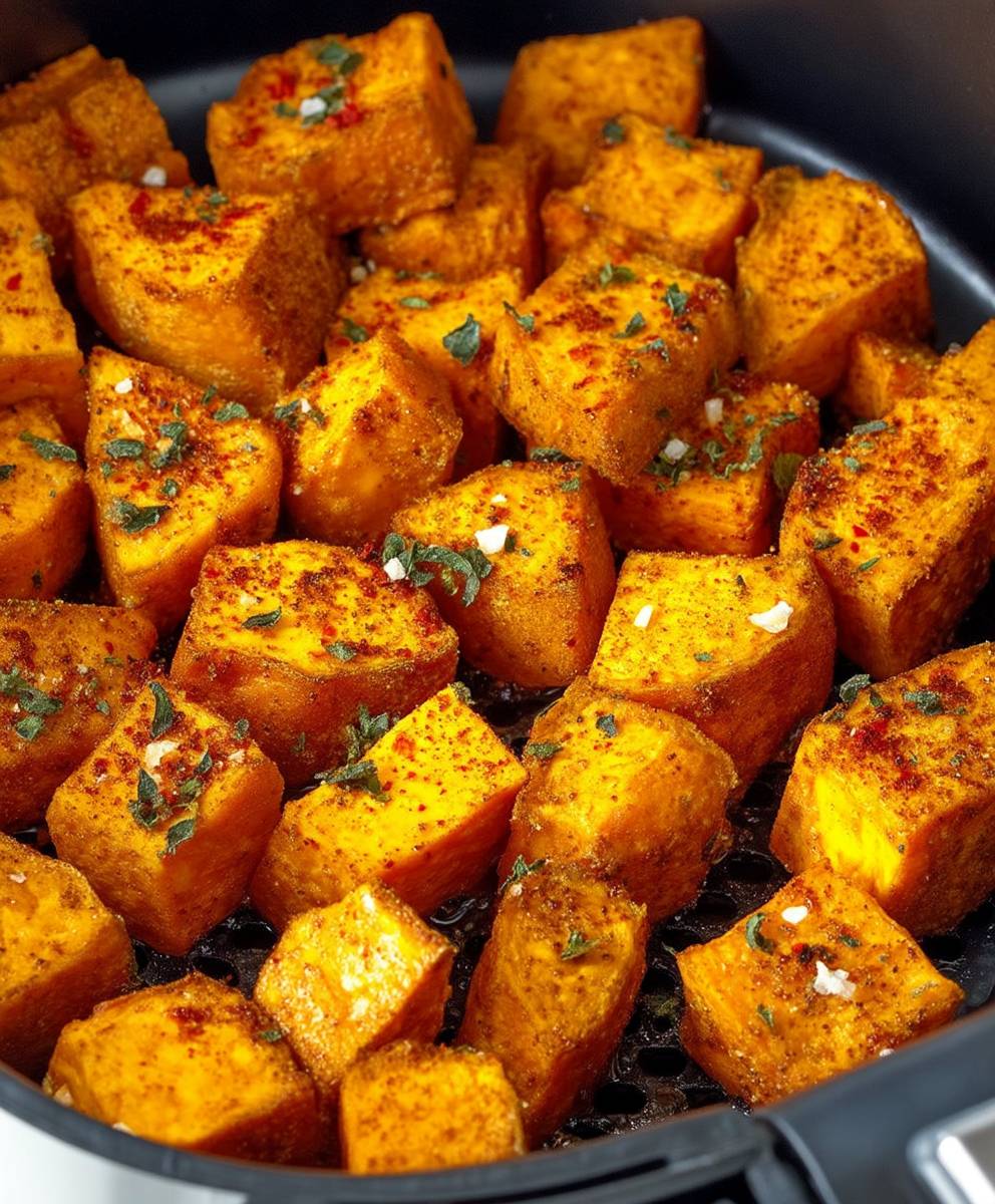 Air Fryer Sweet Potatoes