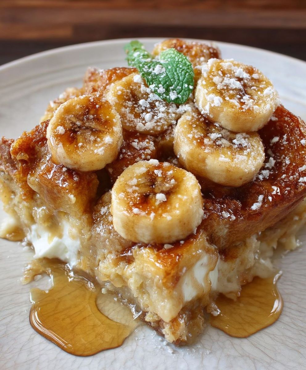 Bananas Foster French Toast