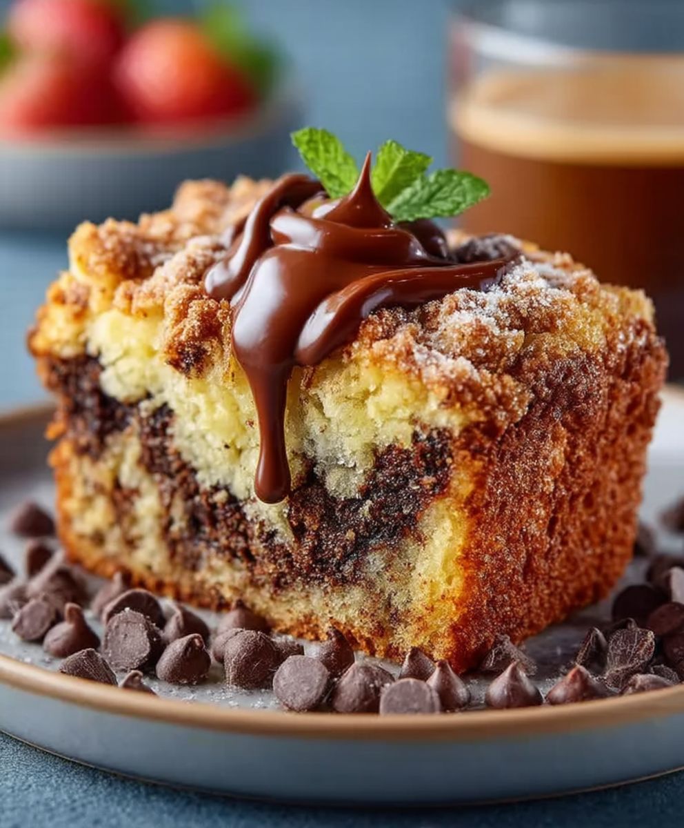Chocolate Chip Coffee Cake