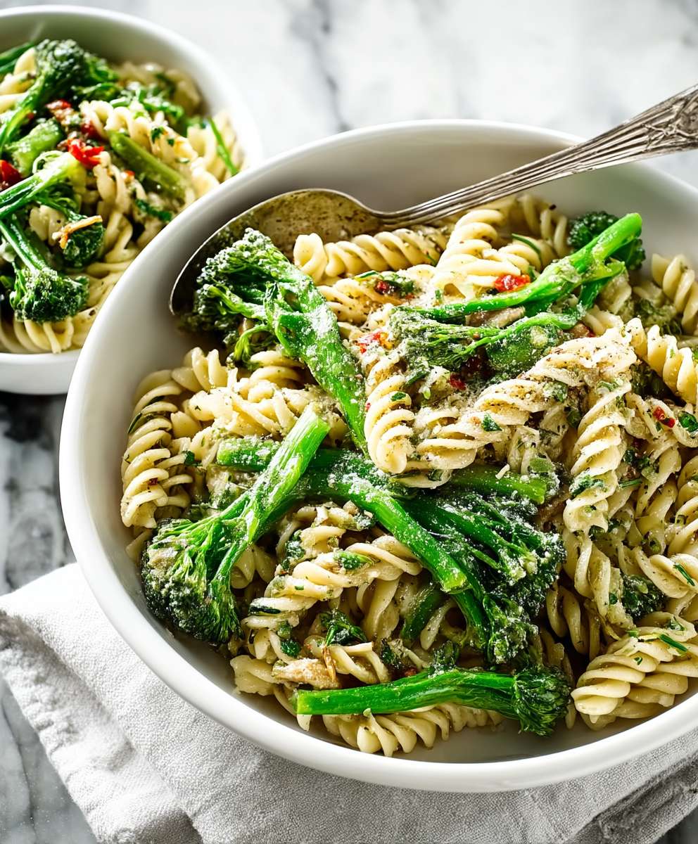 One pot pasta anchovies broccoli