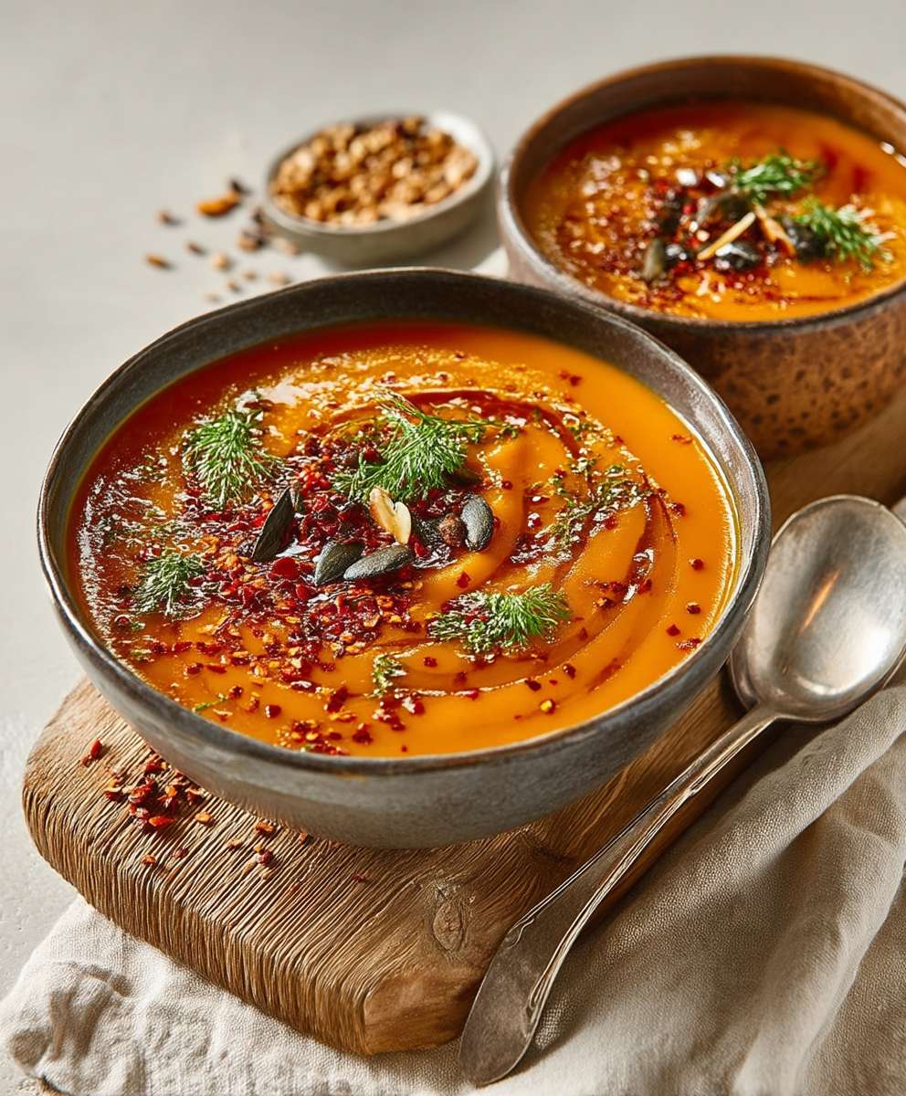Chipotle sweet potato soup