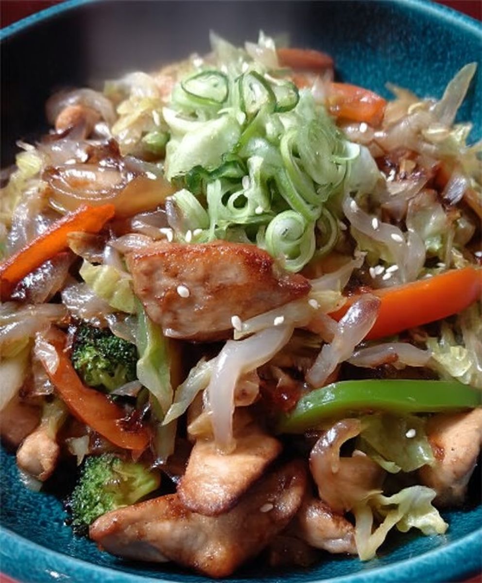 Quick Maggie Stir Fry