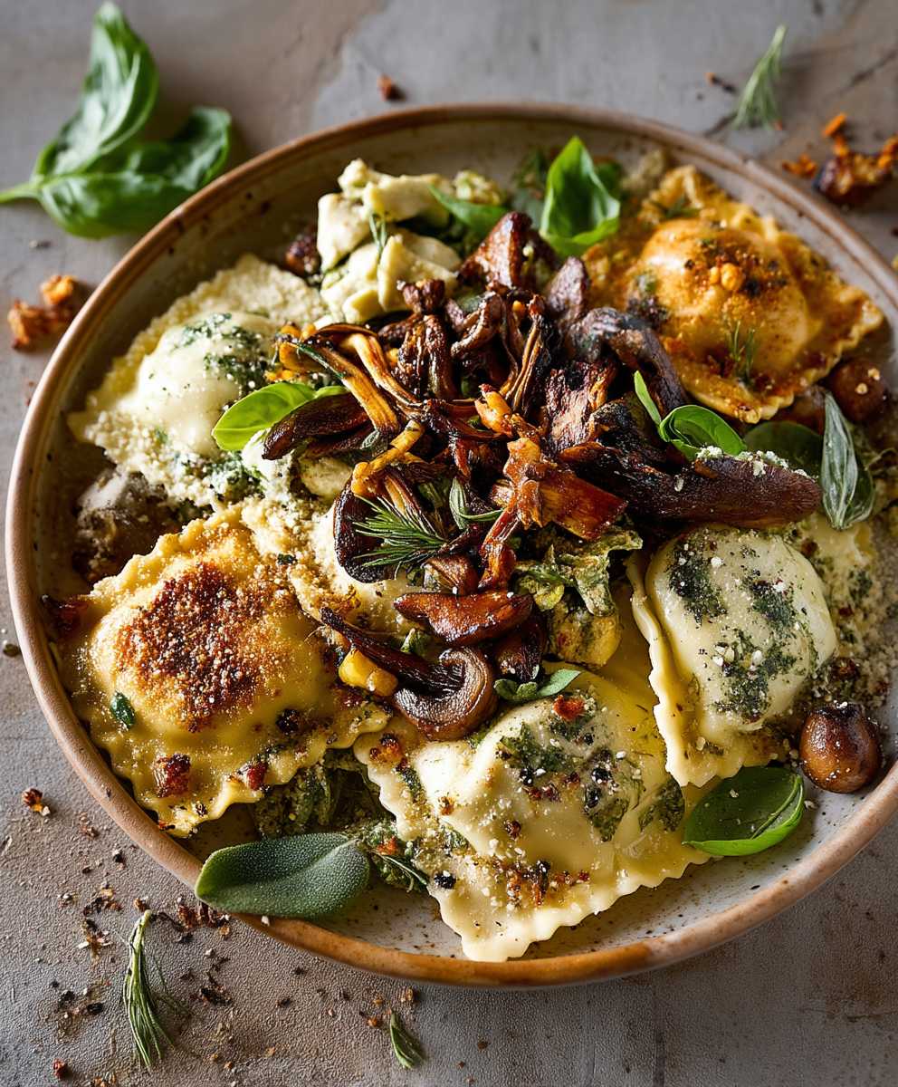 Sage Garlic Butter Ravioli