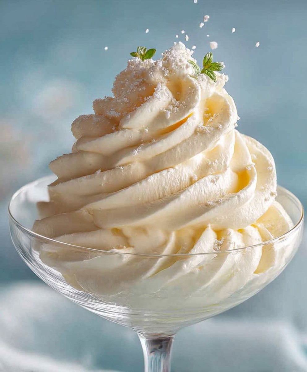 Stabilized whipped cream