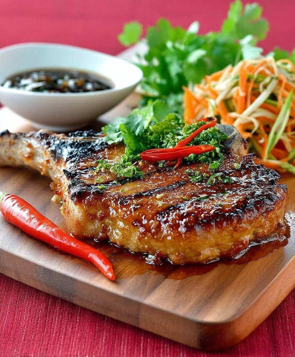 Vietnamese pork chop