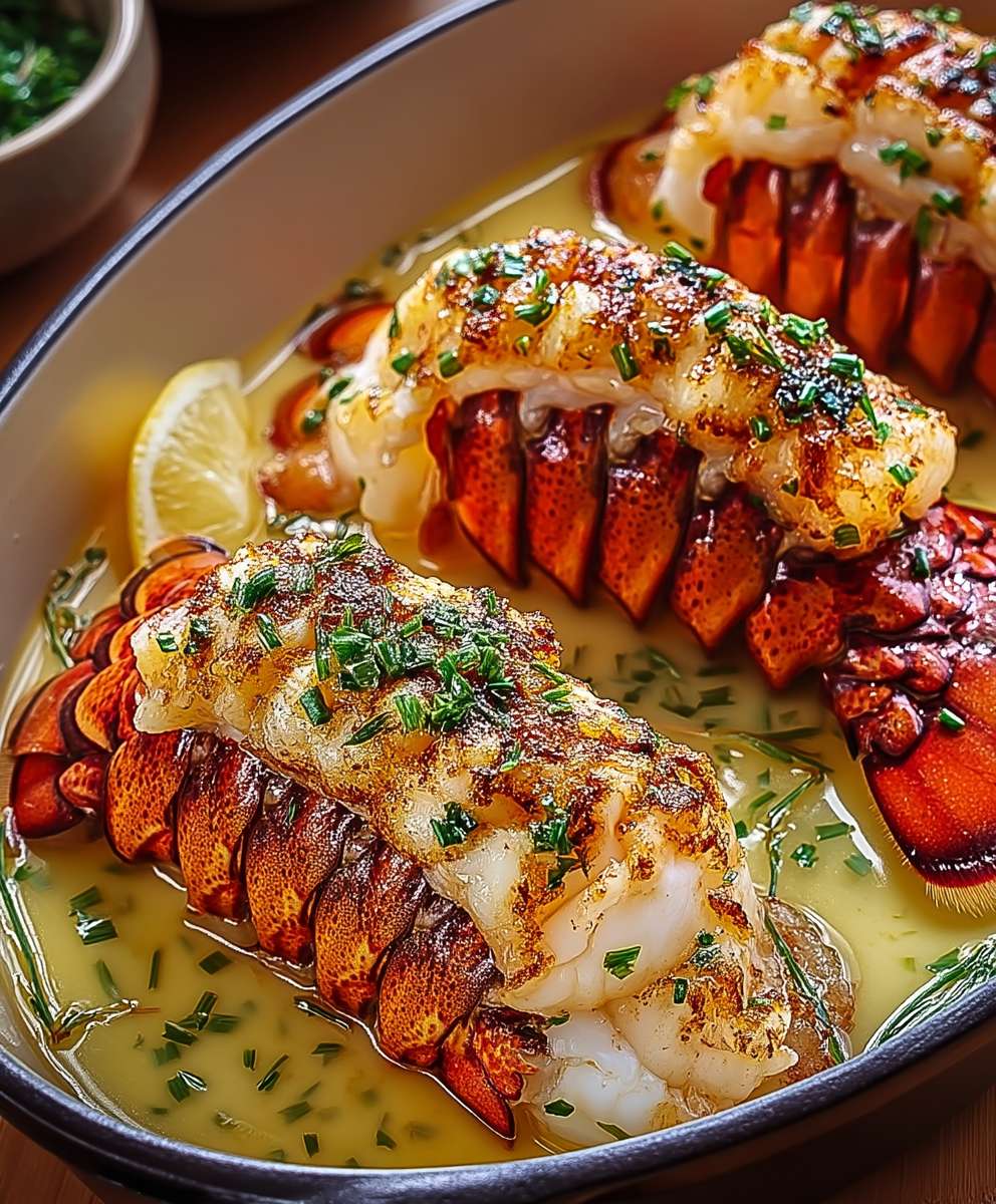 Butter Poached Lobster Tails