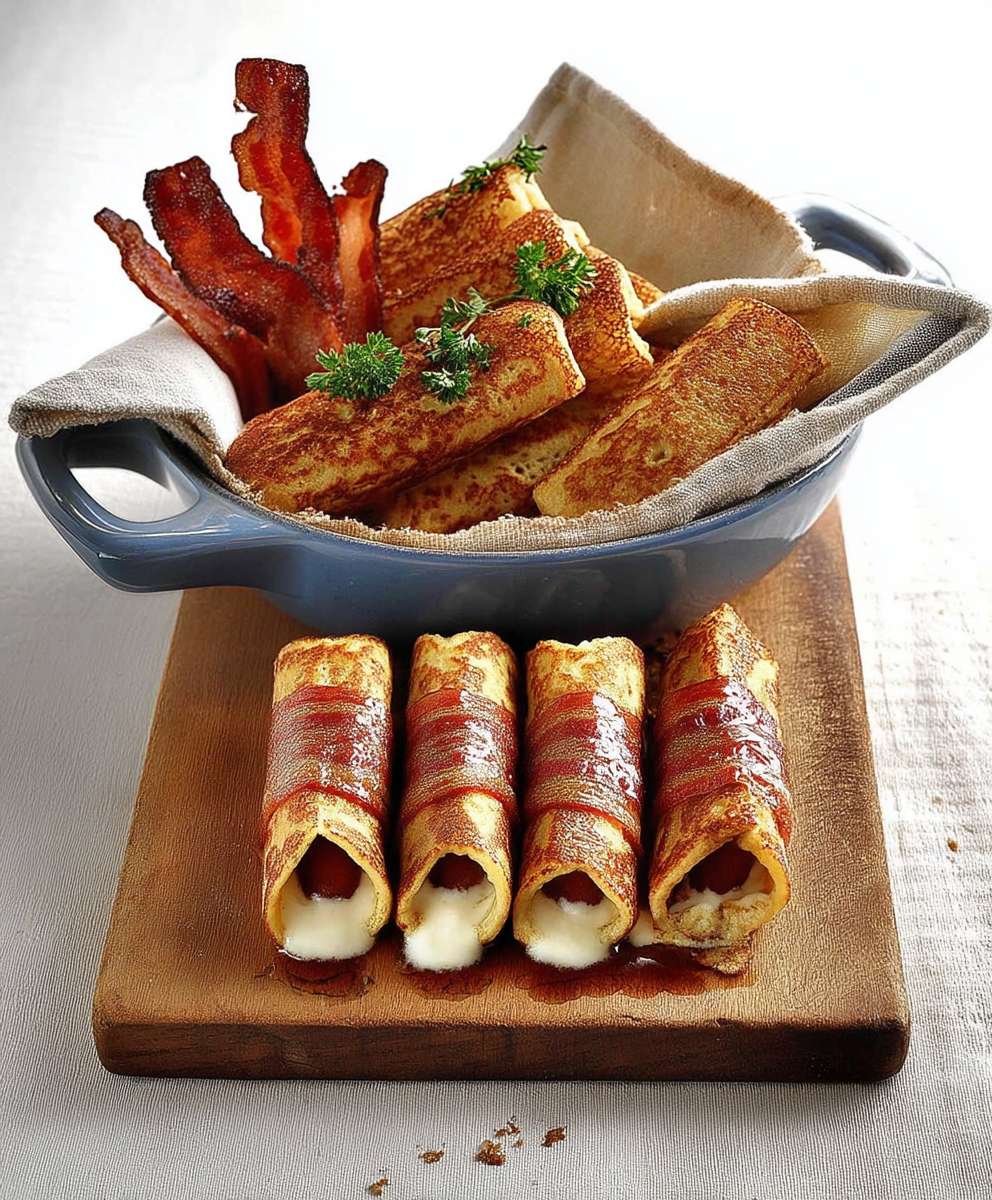 Bacon French Toast Roll