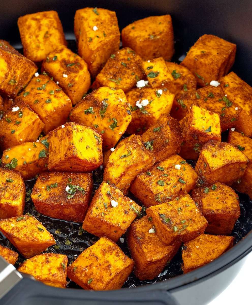 Air Fryer Sweet Potatoes