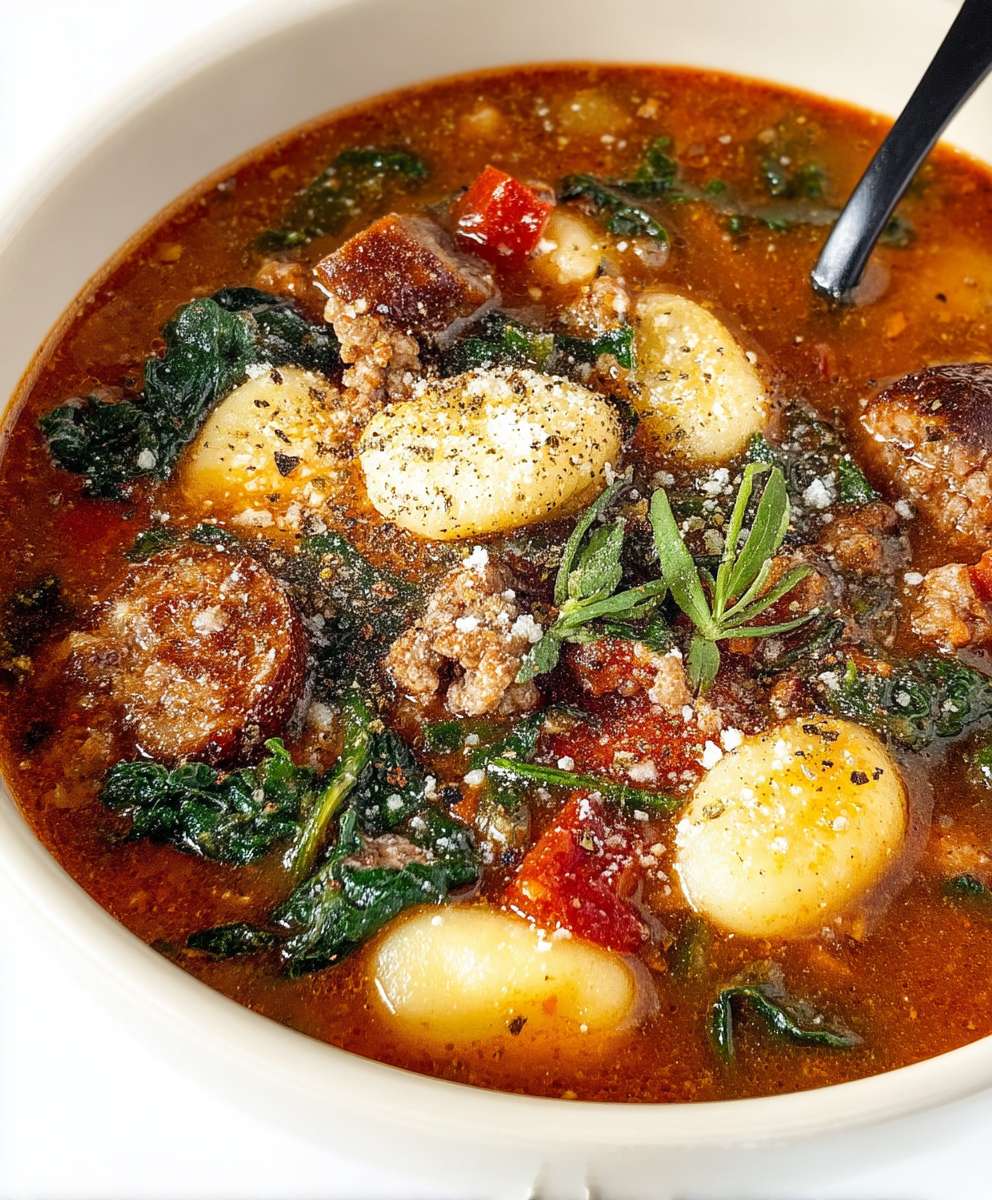 Italian Gnocchi Soup