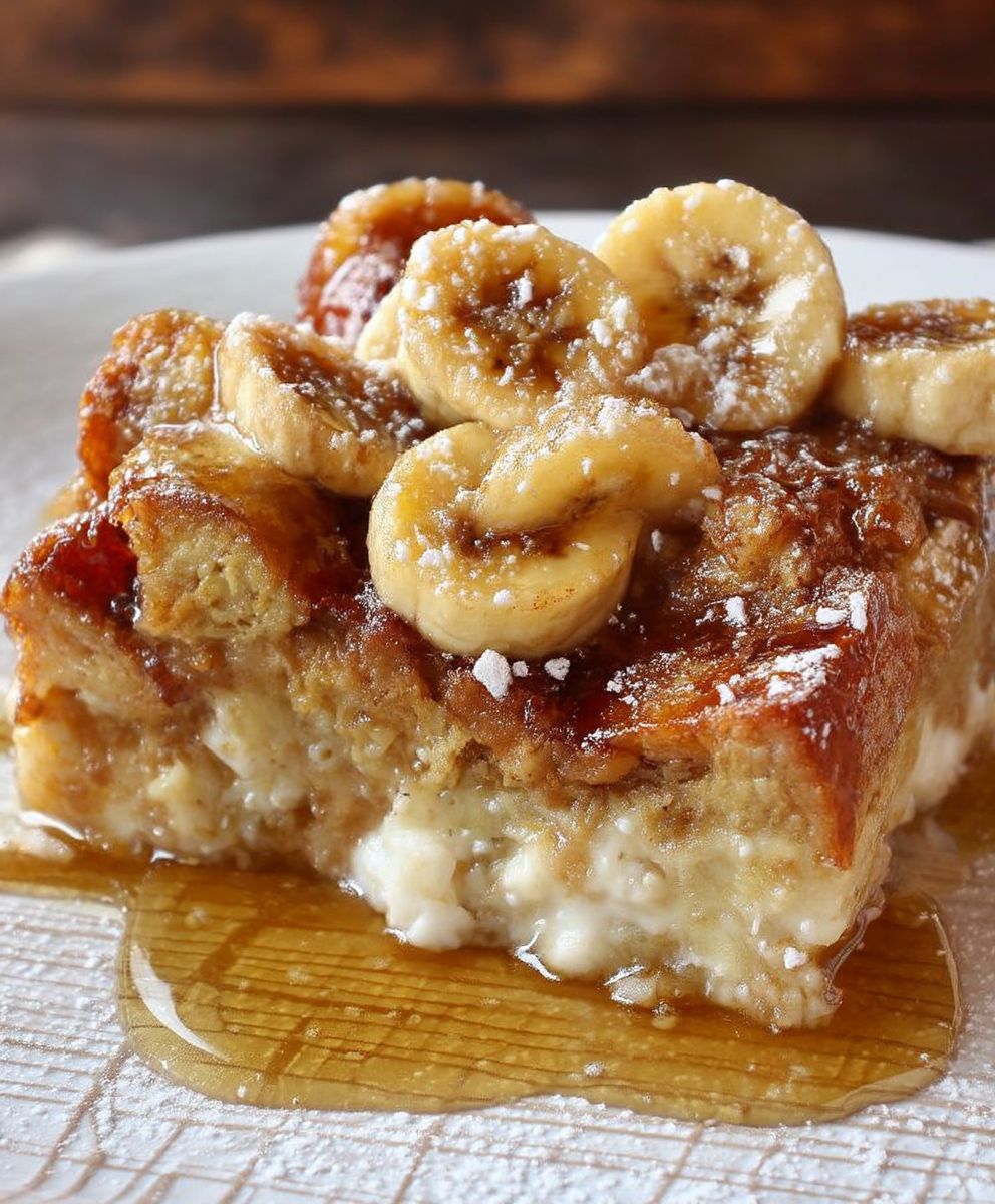 Bananas Foster French Toast