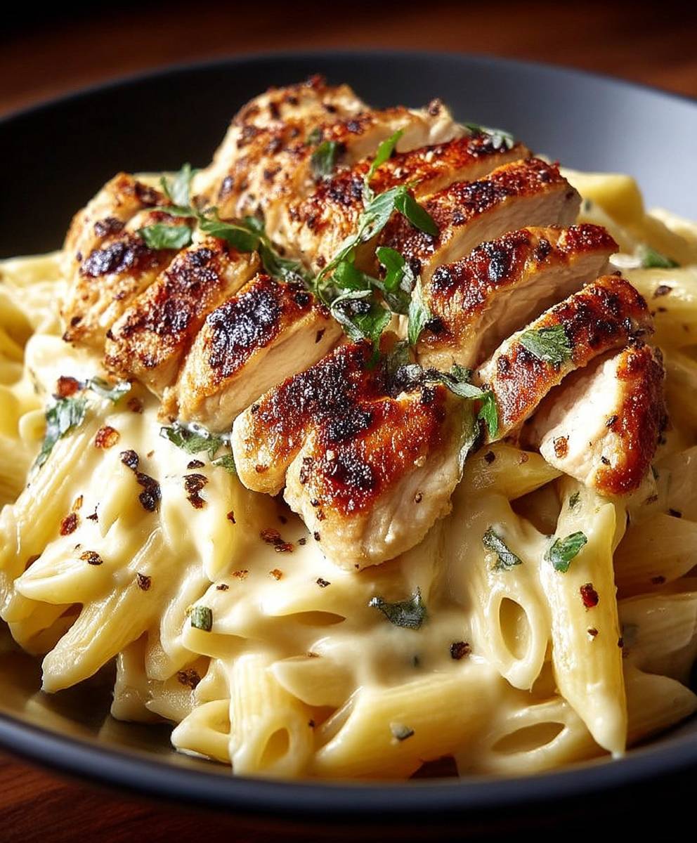 Cheddar Chicken Pasta