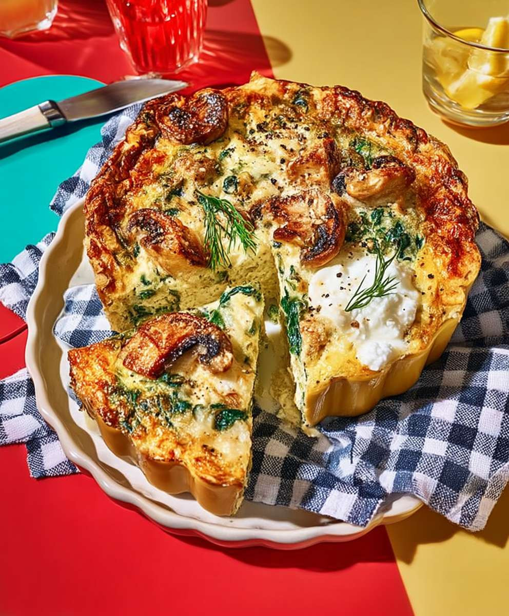 Impossible quiche