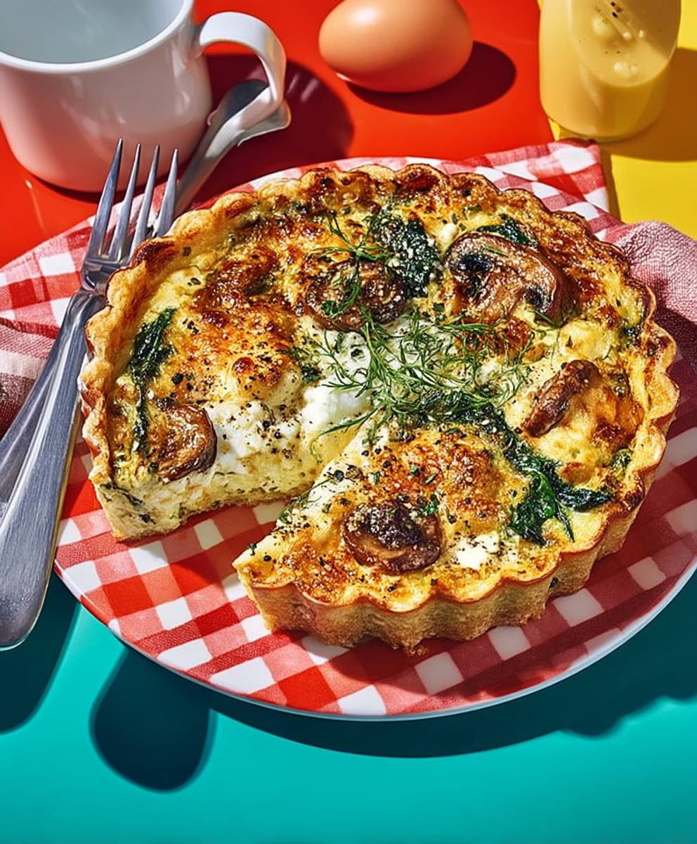 Impossible quiche