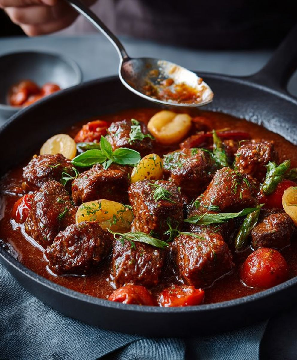 Beef stifado