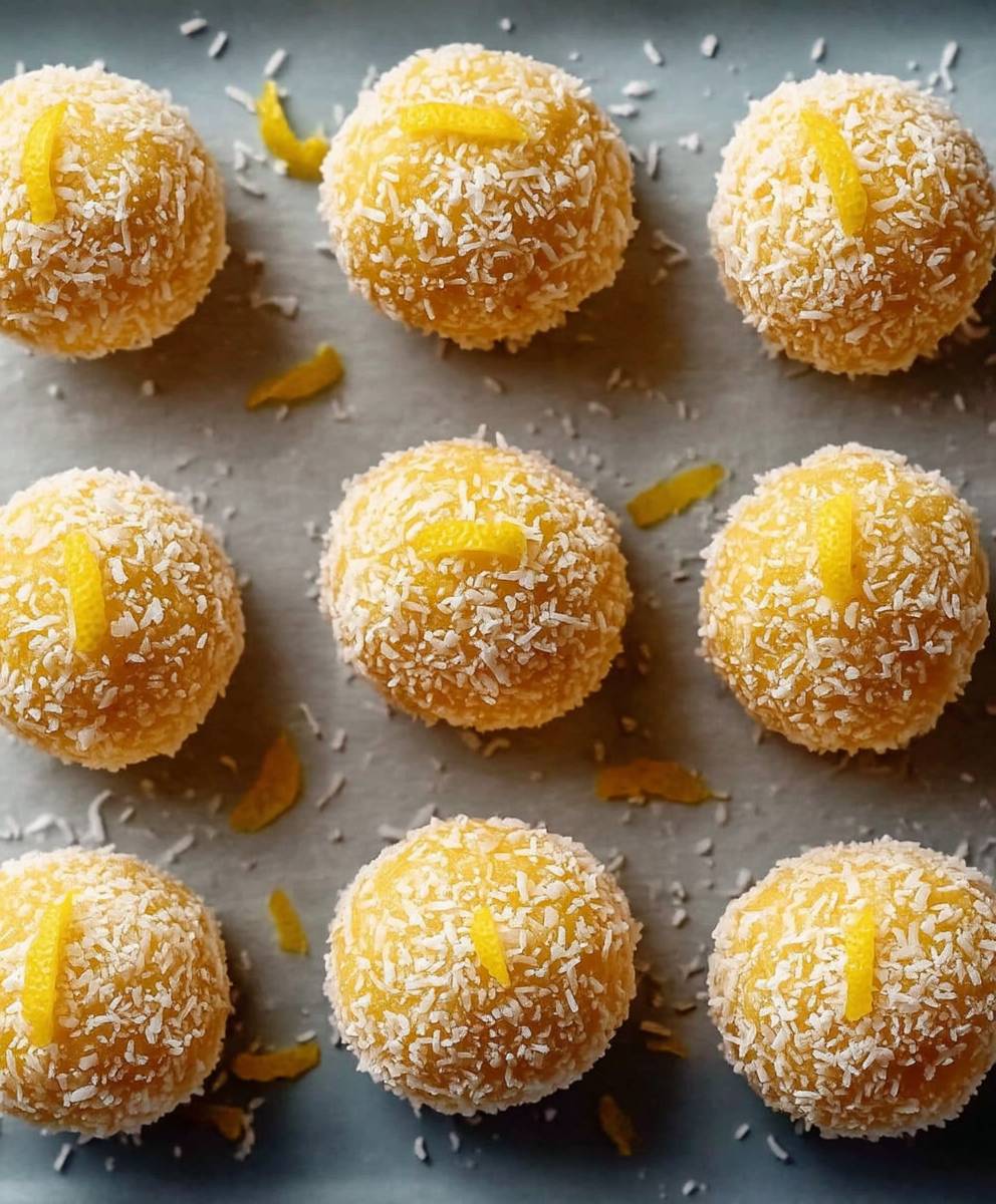 Lemon Bliss Balls