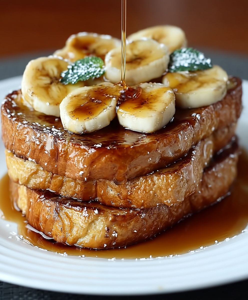 Bananas Foster French Toast