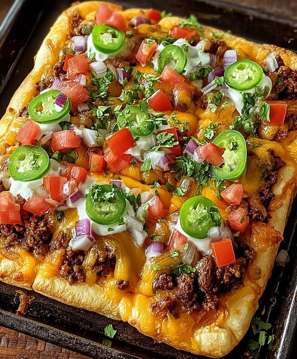 Taco Pizza