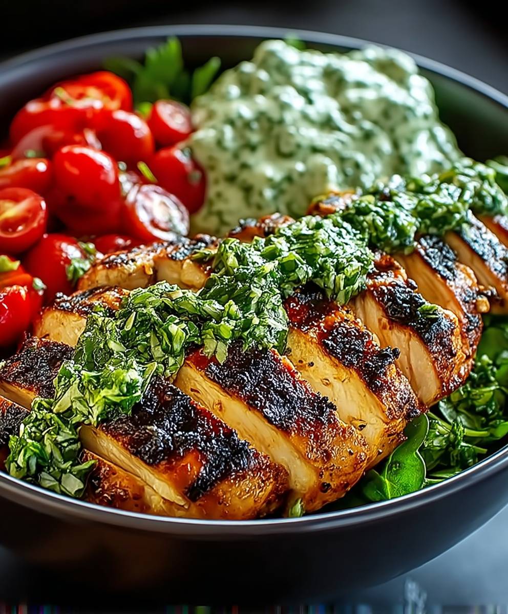 Chimichurri Grilled Chicken Bowl