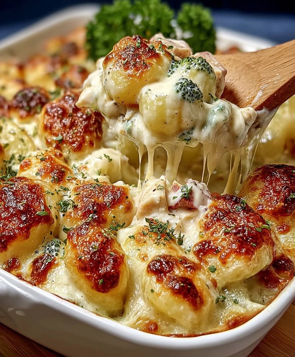 Creamy Chicken Gnocchi Alfredo