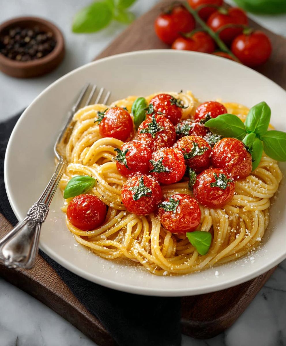 One Pot Tomato Basil Pasta
