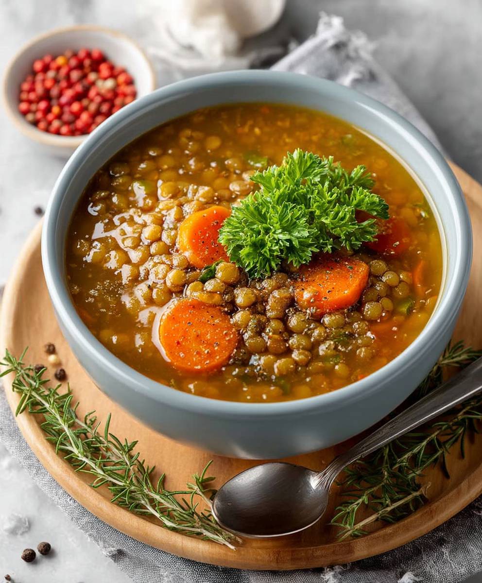Lentil Soup One Pot