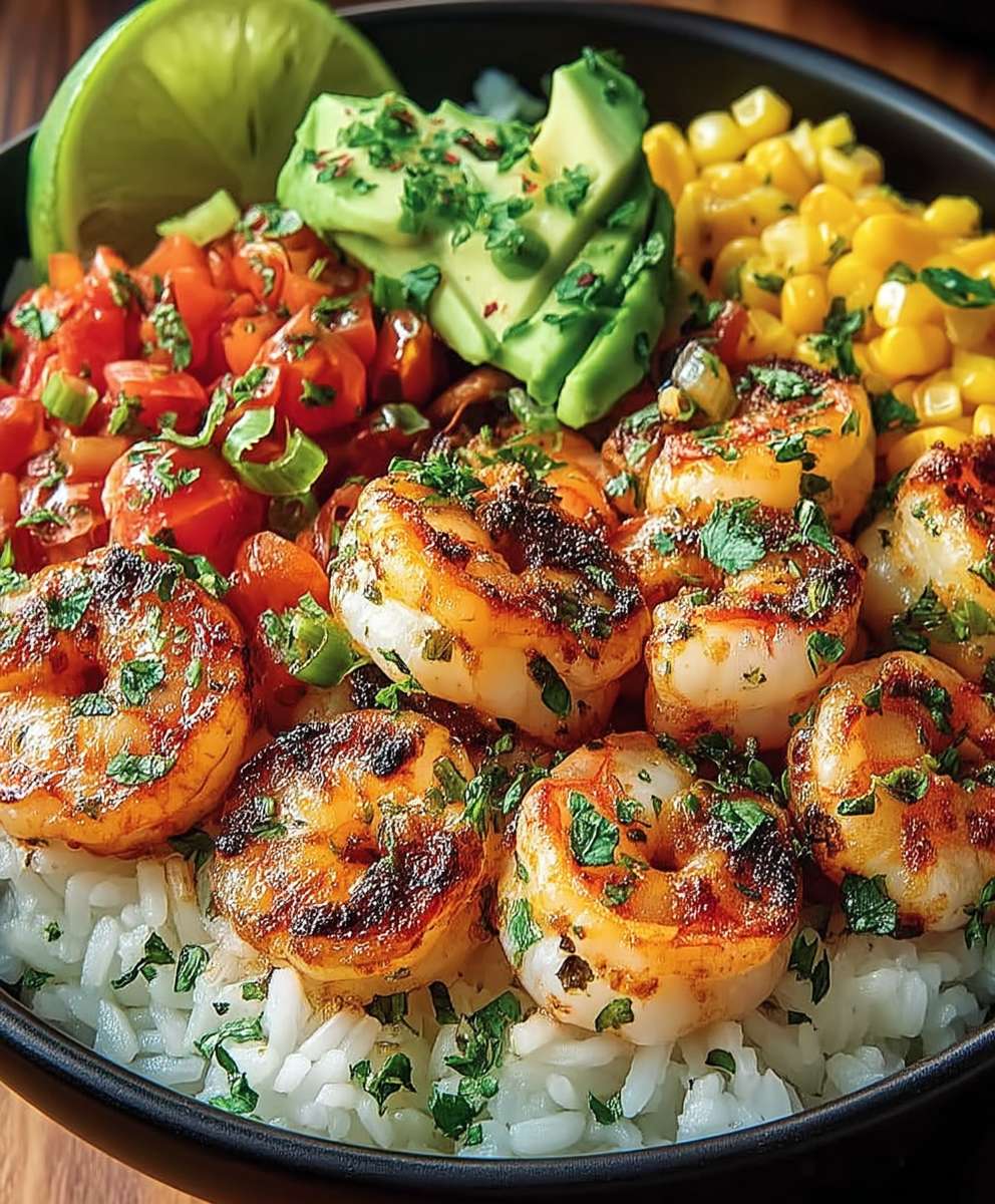 Fiesta Shrimp Rice Bowl