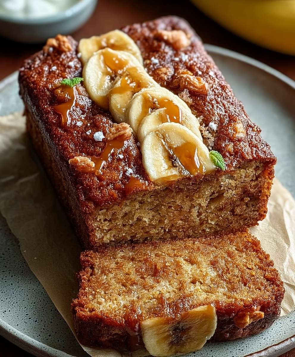 Cinnamon Crunch Banana Bread