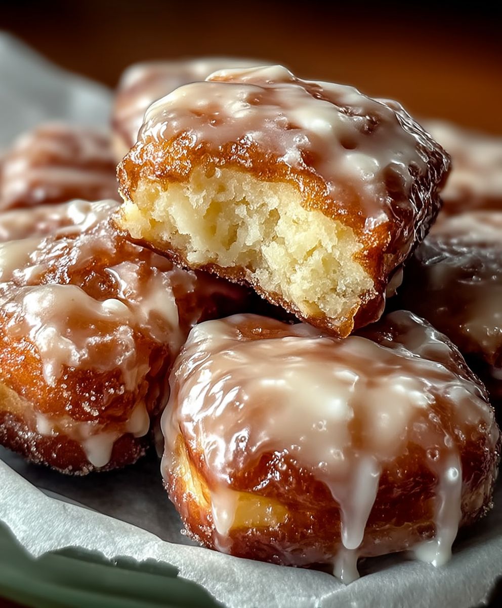 Buttermilk donut bars glaze