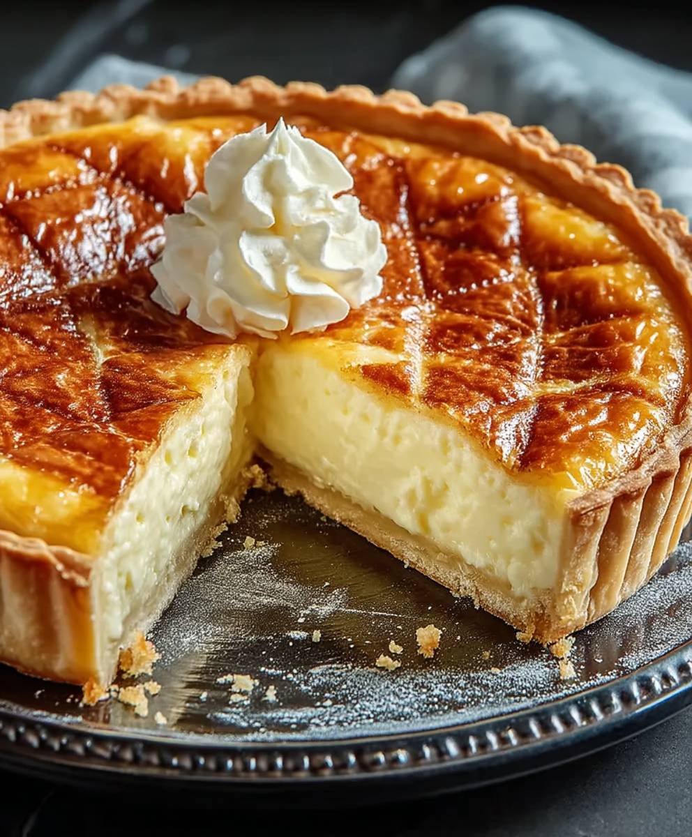 Sweet Italian Ricotta Pie
