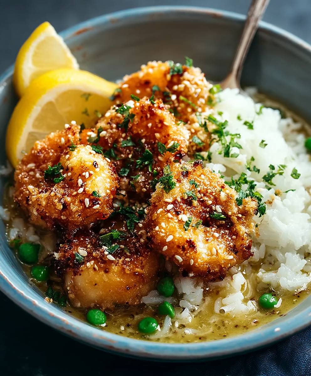 Coconut Shrimp Honey Butter