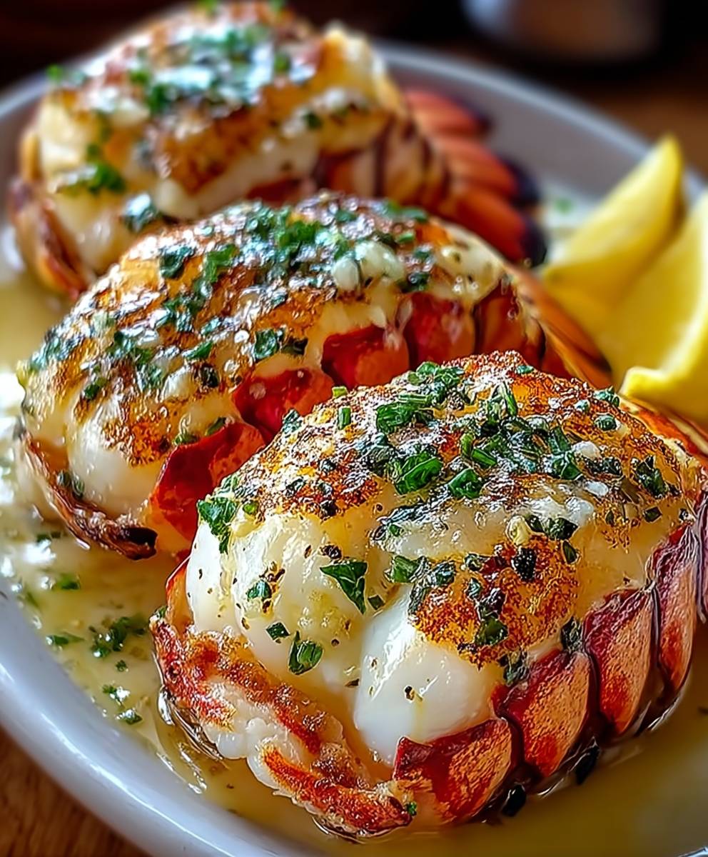 Garlic Butter Lobster Tails