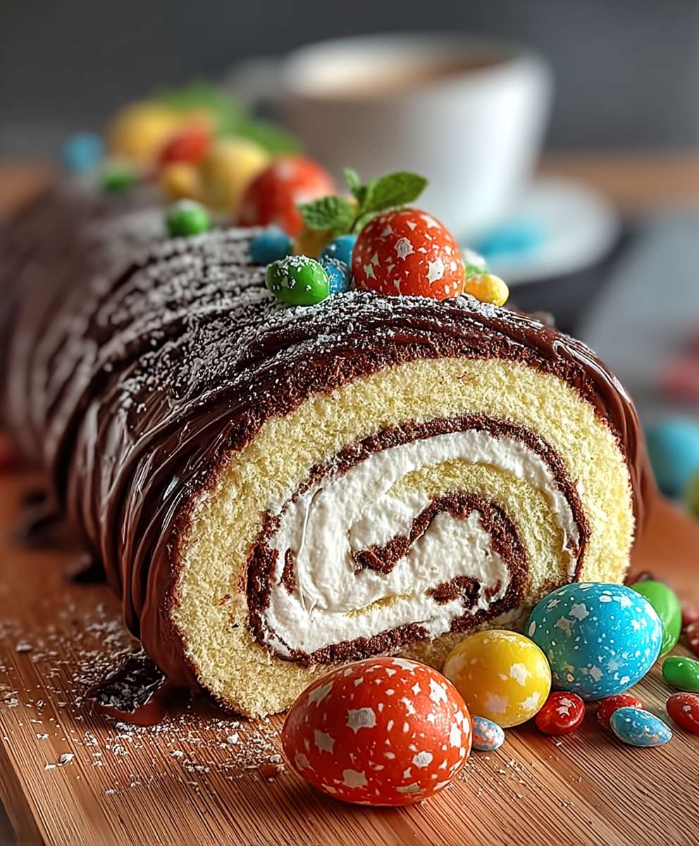 Easter Swiss Roll