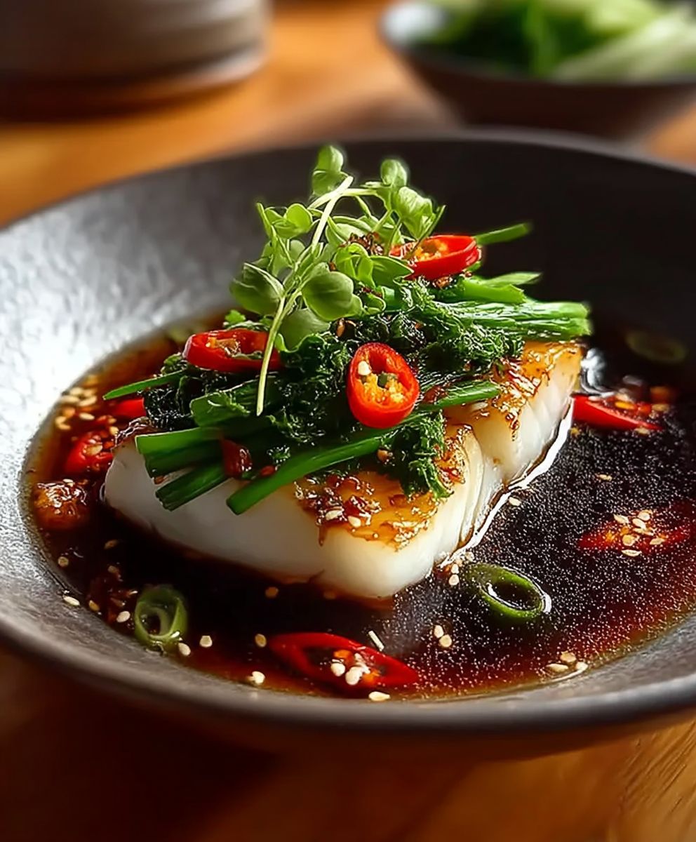 Cantonese Steamed Fish