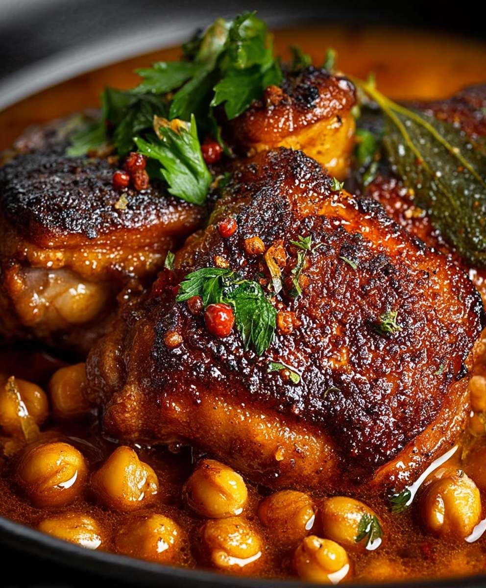 Sicilian Braised Chicken